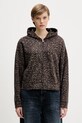 Hollister Co. bluza wzorzyste brązowy KI352.5223.908