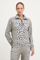 Newland bluza sportowa LADY CROPP SWT SHIRT wzorzyste beżowy N46759.193