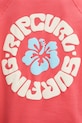 Rip Curl bluza bawełniana LUXE SURF różowy 0ARWFL