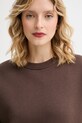 Mikina MUUV. MUUV. x Answear hnedá BLUZA.CREWNECK.RAIZ