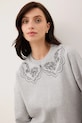 Bizuu bluză COLLIER COLLIER.SZARY gri AW25