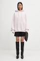 WRSTBHVR felpa Studio U2025TT.3064 rosa
