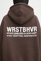 WRSTBHVR felpa Studio marrone U2025TT.3064