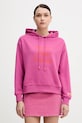 United Colors of Benetton bluza z kapturem różowy 3WNWD201C