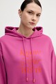 United Colors of Benetton bluza różowy 3WNWD201C
