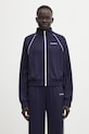 Sporty & Rich bluza Serif Logo Retro Track pozostałe granatowy JA06664300BL107