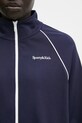 Sporty & Rich bluza Serif Logo Retro Track granatowy JA06664300BL107