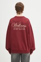 Clothing Sporty & Rich cotton sweatshirt Soho ST07162083RE10 maroon