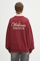 Clothing Sporty & Rich cotton sweatshirt Soho ST07162083RE10 maroon