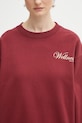 Sporty & Rich cotton sweatshirt Soho maroon ST07162083RE10
