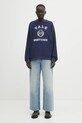 Sporty & Rich bluza Veritas Soft ST082611680BL106 granatowy
