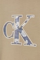 DÍVKA Dětská bavlněná mikina Calvin Klein Jeans IG0IG02970.9BYA béžová