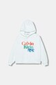 Calvin Klein Jeans bluza bawełniana dziecięca nadruk biały IG0IG02989.9BYA