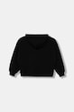 Deklice Otroški bombažen pulover Calvin Klein Jeans IG0IG02989.9BYA črna