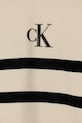Девочка Детская хлопковая кофта Calvin Klein Jeans IG0IG02993.9BYA бежевый