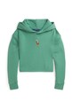 Дитяча кофта Polo Ralph Lauren з капюшоном зелений 313970990001