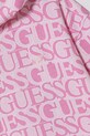 Fete Guess hanorac de bumbac pentru copii J5YQ02.KAD74.9BYA roz