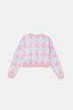 Guess gyerek melegítőfelső pamutból J5YQ03.KA6R4.9BYA rózsaszín AW25