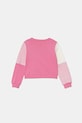 Guess hanorac de bumbac pentru copii J5YQ04.KA6R4.9BYA roz AW25