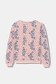 Guess bluza bawełniana dziecięca J5YQ05.KA6R4.9BYA pomarańczowy AW25