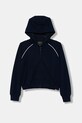 Guess bluza dziecięca z kapturem granatowy J5YQ08.KCY62.9BYA