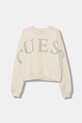 Guess bluza bawełniana aplikacja beżowy J5YQ09.KAV34.9BYA