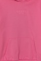 Dziewczynka Guess bluza bawełniana dziecięca J5YQ21.KAV34.9BYA różowy