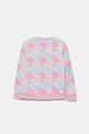 Guess hanorac de bumbac pentru copii K5YQ02.KA6R4.9BYA roz AW25