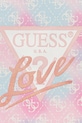 DÍVKA Dětská bavlněná mikina Guess K5YQ02.KA6R4.9BYA růžová