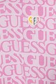 DÍVKA Dětská bavlněná mikina Guess K5YQ03.KAD74.9BYA růžová