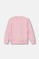 Guess bluza bawełniana dziecięca H5YJ00.KAX74.G.9BYA różowy AW25