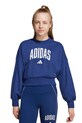 Dětská mikina adidas potisk námořnická modř JM1535