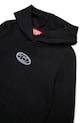 Дівчинка Дитяча бавовняна кофта Diesel SASYHOOD SWEAT-SHIRT J02416 чорний