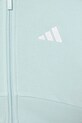 DÍVKA Dětská mikina adidas JY4984 tyrkysová