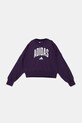 Dětská mikina adidas JV7379 fialová AW25
