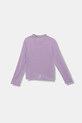 DÍVKA Dětská mikina adidas JW2477 fialová