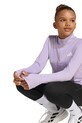 Детски суичър adidas JW2477 виолетов