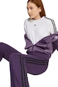 Detská velúrová mikina adidas Originals JX2847