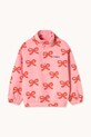 Tinycottons bluza bawełniana dziecięca WORMS MOCKNECK SWEATSHIRT AW25.075 różowy AW25