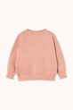 Dziewczynka Tinycottons bluza bawełniana dziecięca WALK GRAPHIC SWEATSHIRT AW25.286 pomarańczowy