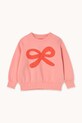 Tinycottons bluza bawełniana dziecięca WORM GRAPHIC SWEATSHIRT AW25.293 różowy AW25