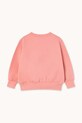 Dziewczynka Tinycottons bluza bawełniana dziecięca WORM GRAPHIC SWEATSHIRT AW25.293 różowy