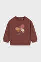 Mikina Mayoral bavlna hnedá 2430.4K.Baby.9BYA