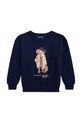 Polo Ralph Lauren bluza dziecięca z dodatkiem bawełny 312979037001 granatowy AW25
