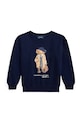 Dětská mikina s příměsí bavlny Polo Ralph Lauren 312979037001 námořnická modř AW25