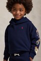 Polo Ralph Lauren bluza dziecięca z dodatkiem bawełny 312979043001 granatowy
