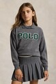 Polo Ralph Lauren bluza dziecięca aplikacja szary 313979022001