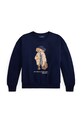 Polo Ralph Lauren bluza dziecięca z dodatkiem bawełny 313979037001 granatowy AW25