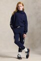 Polo Ralph Lauren bluza dziecięca z dodatkiem bawełny granatowy 313979043001