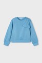 Mayoral bluza z elastanem niebieski 4434.6L.Mini.9BYA